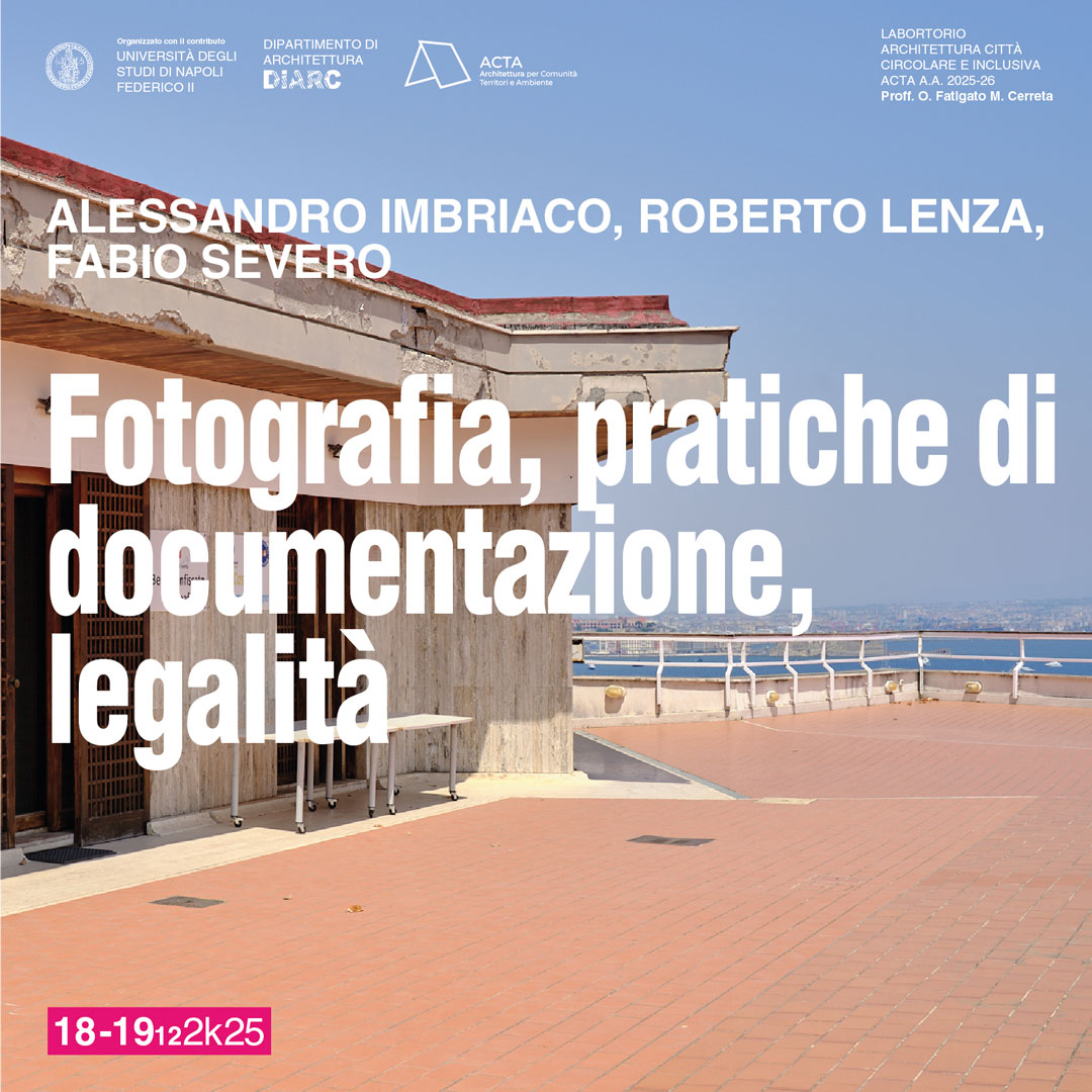 Fotografie, pratiche di documentazione, legalità